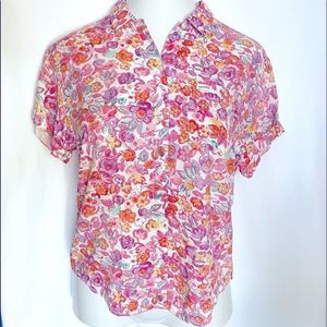 Vintage Guess by Georges Marciano Floral Button down